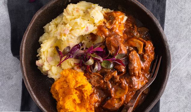 Slow cooked lamb with loaded mash Youfoodz